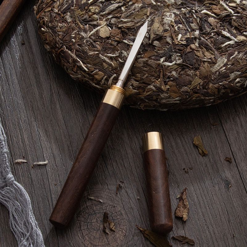 Blackwood Puer Puerh Tea Knife Needle Professional Tool for Breaking Prying view 2