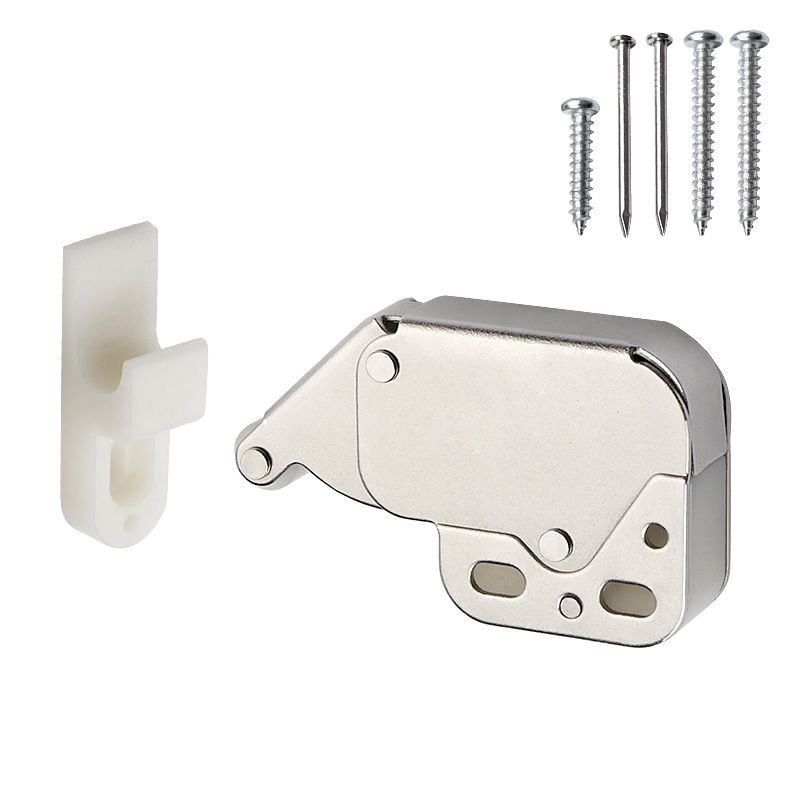 Automatic Spring Snap System Push-in Touch Locks Self-Locking Spring Buckle — image 1