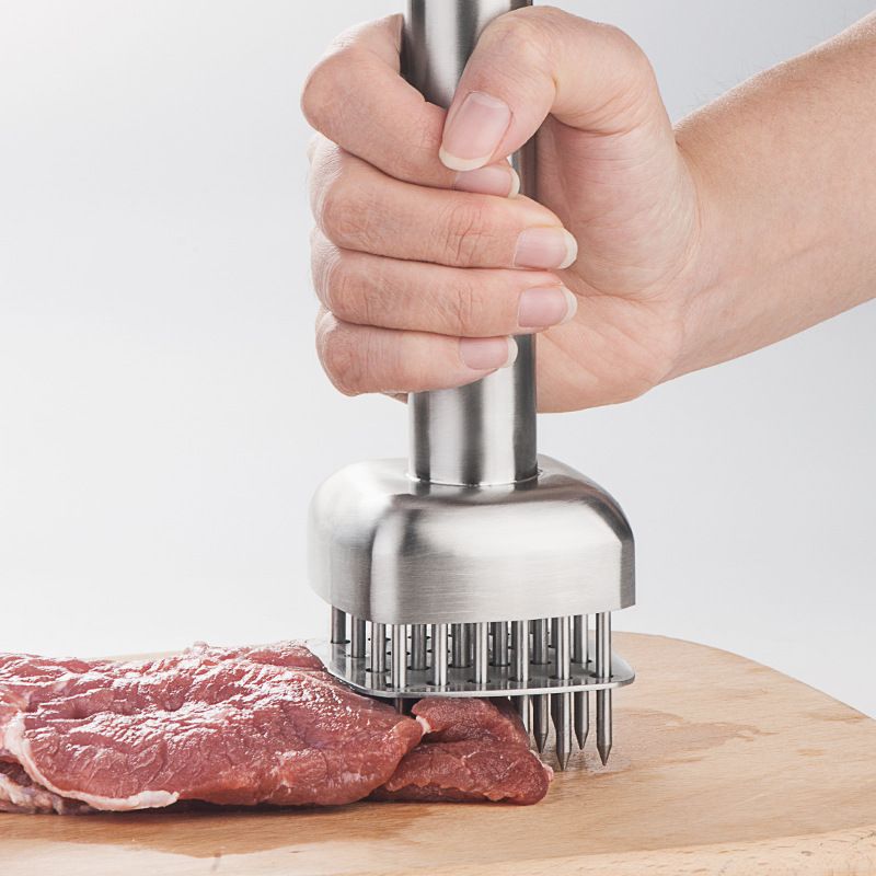 Meat Tenderizer Tool - Stainless Steel Meat Tenderizer with 24 Ultra Sharp view 4