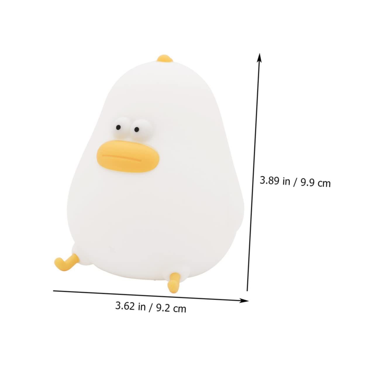 Fat Chicken Silicone Lamp Nightlight Night Light Toilet Seat Covers Chick view 3