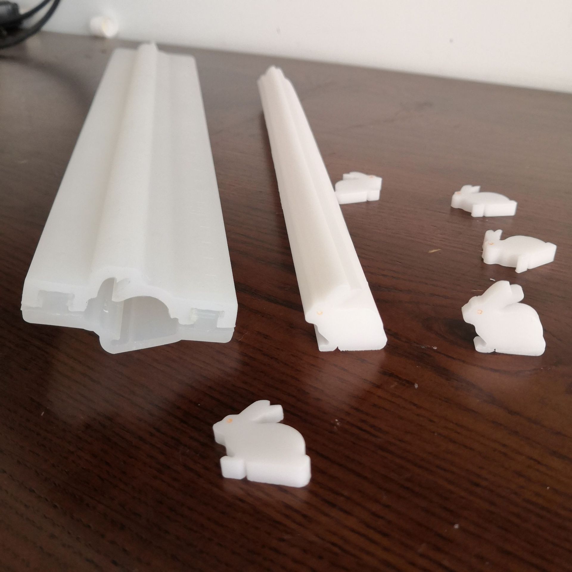 Tube Column Silicone Soap Mold DIY Long Tube Mousse Dessert Silicone Mold 3D — image 1