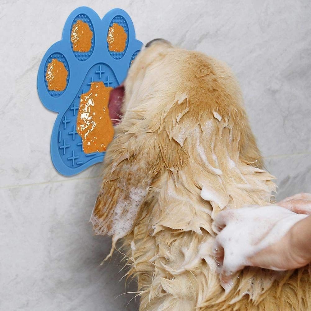 Dog Lick Pad, Dog Feeding Mats Slow Eating Dog Mat with Super Suction for Dog — image 1