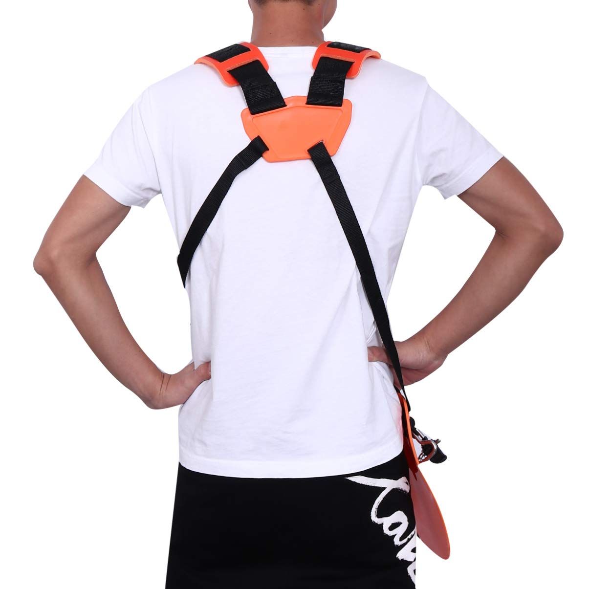 Lawn Mower Strap, Double Shoulder, Single Shoulder, Thickened Strap, Side view 5