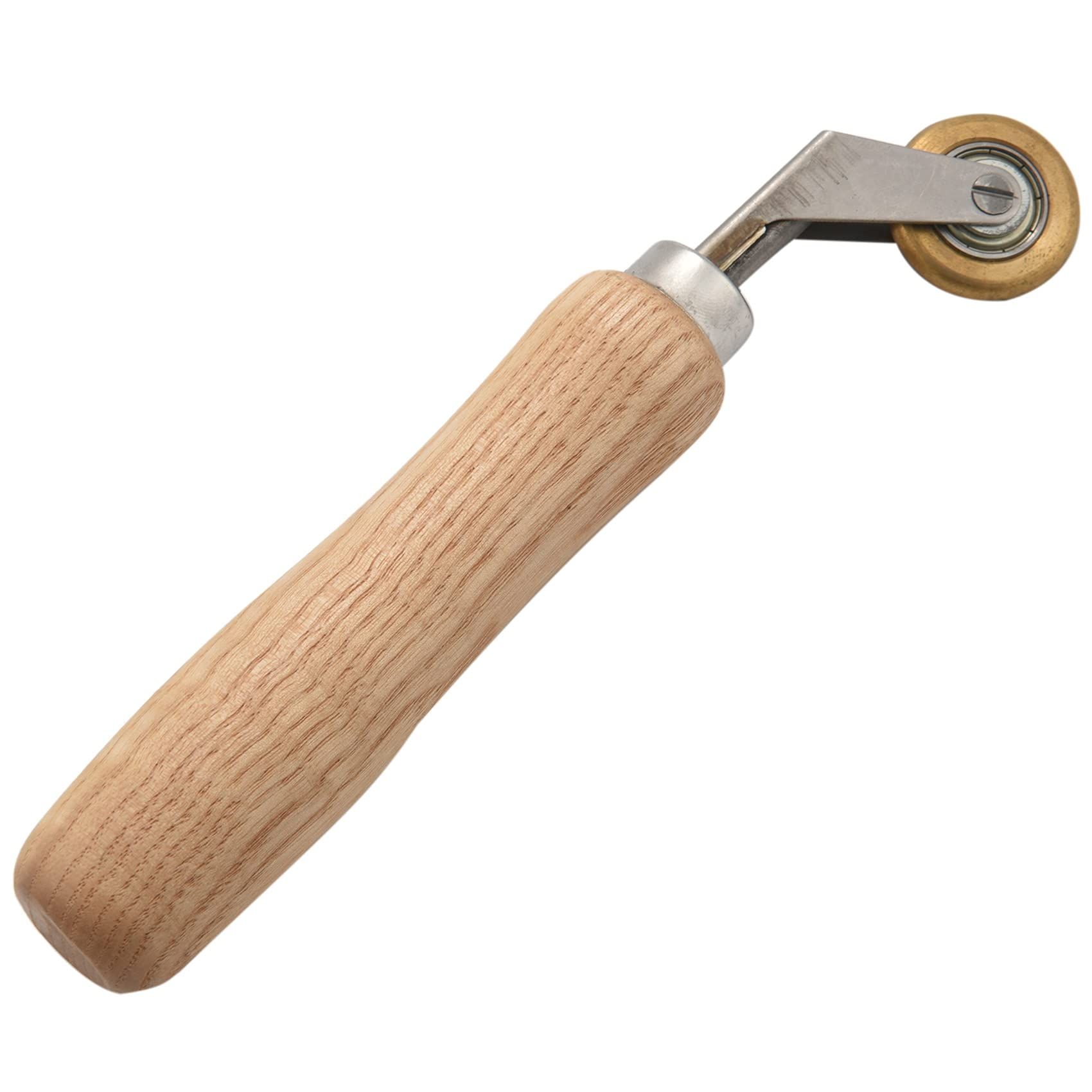 Brass Penny Roller with Ball Bearing Plastic Hot Air Plastic Welder Tool view 2