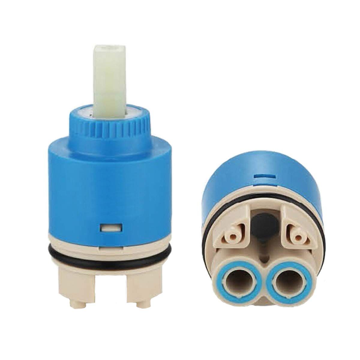 2pcs Hot and cold faucet valve core mixing valve kitchen basin shower 35mm — image 1