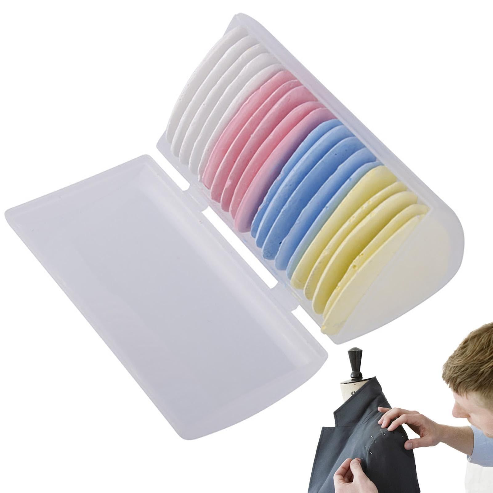 Tailors Chalk,Sewing Chalk for Fabric,Triangle Tailors Chalk for Fabric,Fabric view 4