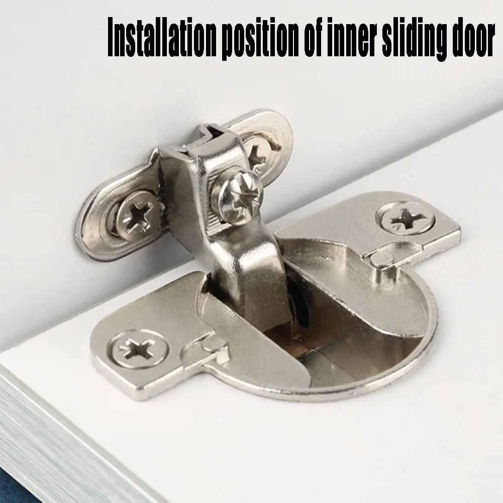 Face Frame Quiet Soft Close Cabinet Door Hinges 2Pcs with Built-in Metal Dampers view 3