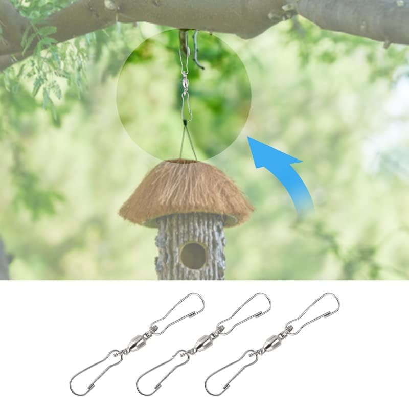3pcs， suitable for outdoor rotating hooks of wind spinning machines view 5
