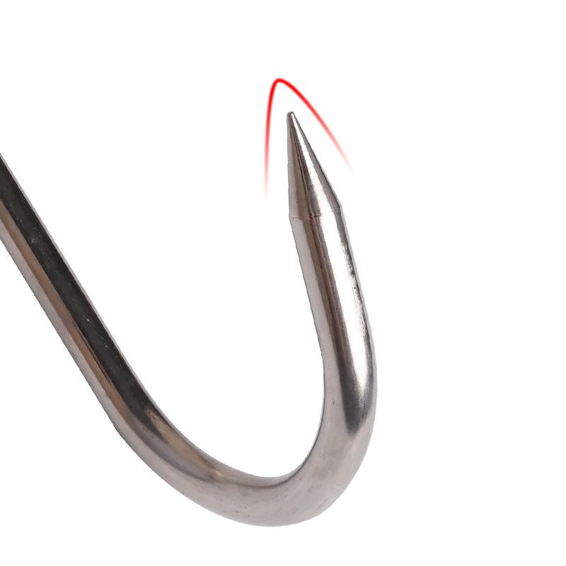 Stainless Steel Meat Hook - T-Shaped Butcher's Hook for Easy Processing view 3