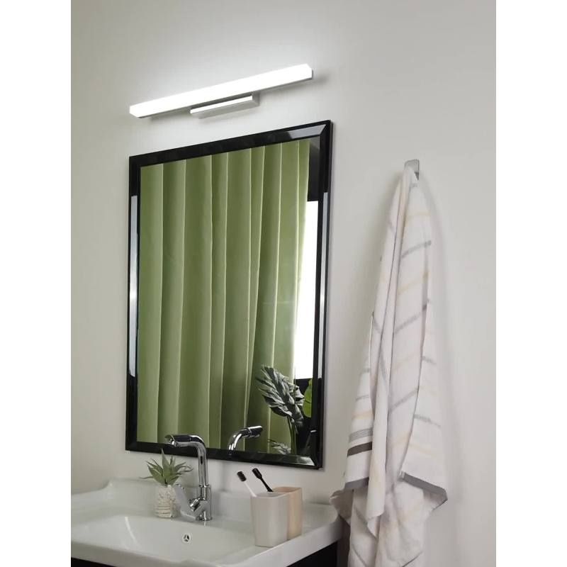 White 9w/40cm/6270 chrome (stainless steel) white light Modern Bathroom Vanity view 3