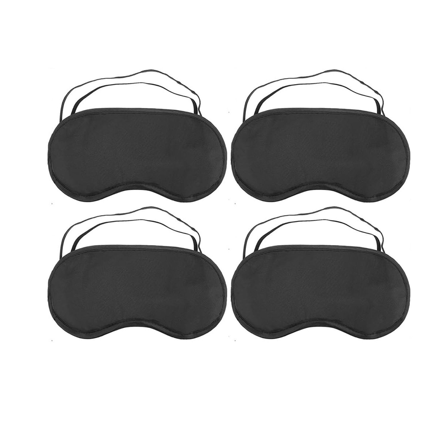 4pcs Comfortable Soft Sleep Eye Mask Shade Cover Lightweight Sleeping — image 1