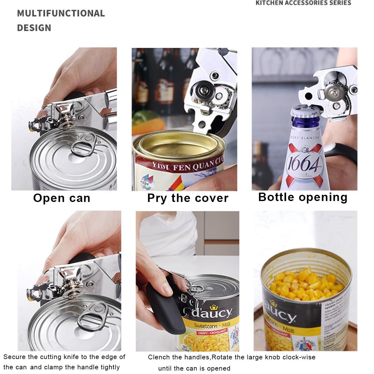 Stainless Steel Can Opener view 3
