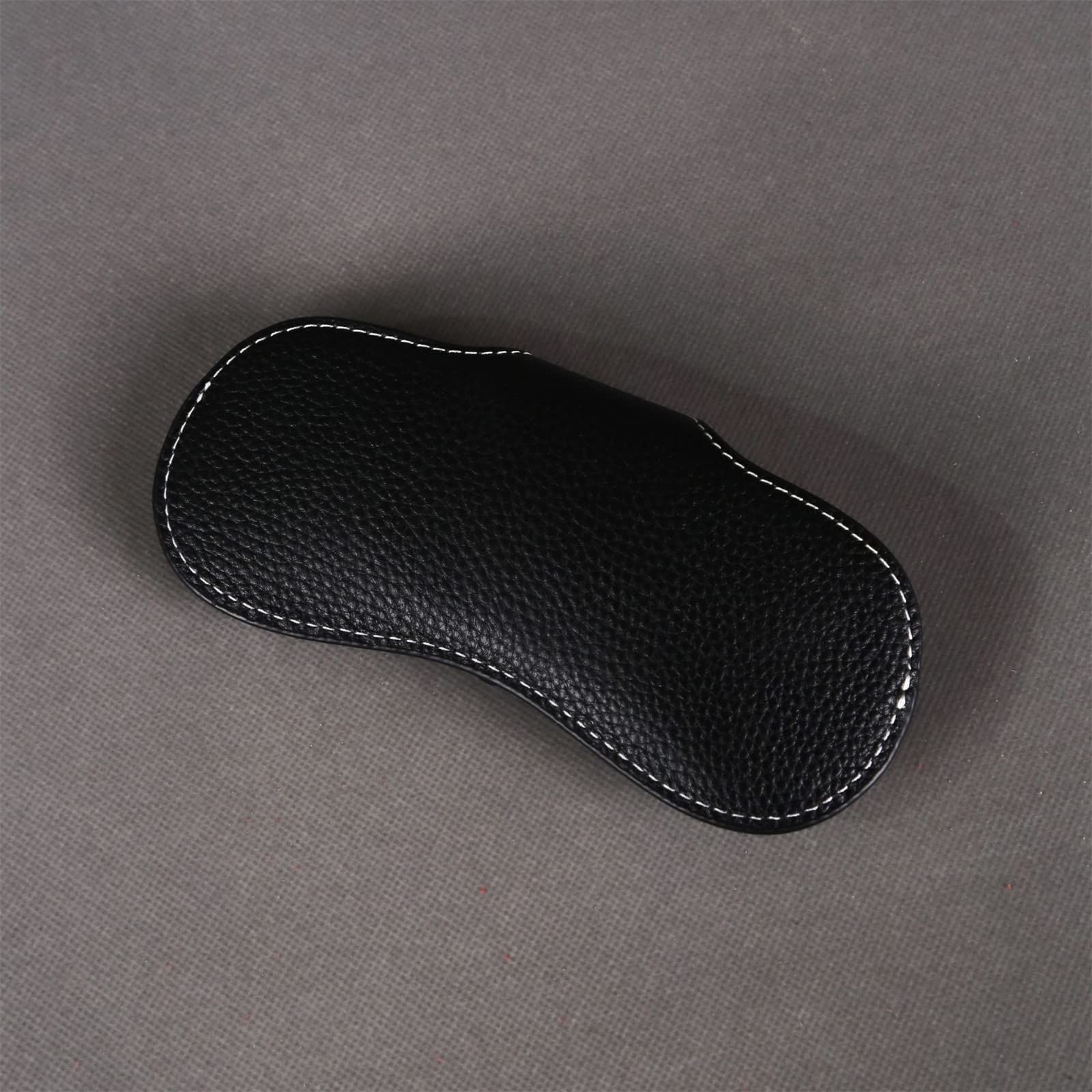 Leather Glasses Case Holder Portable Slim Sunglasses Pouch Soft Eyeglasses view 3