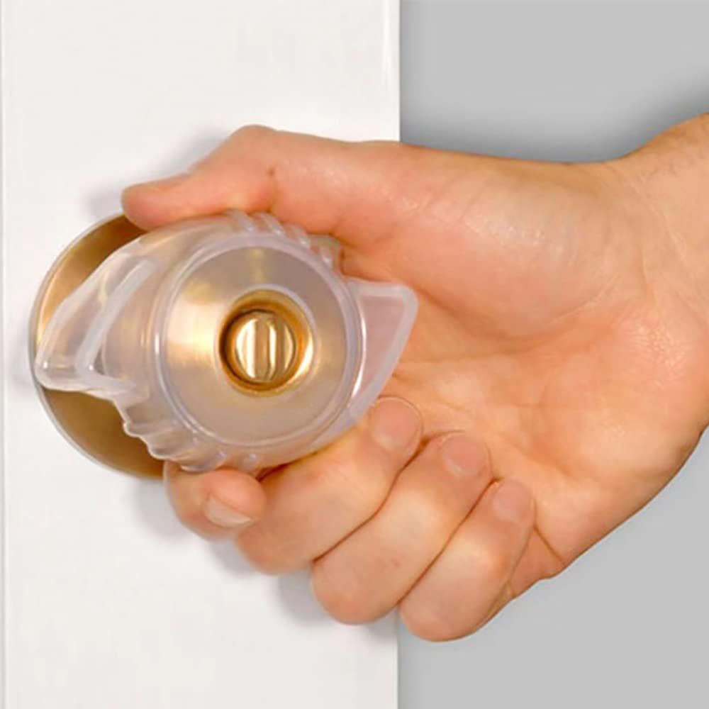 Non-Slip Silicone Door Knob Turner Cover and Handle Gripper view 3