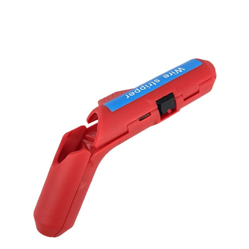 Curved Handle Wire Stripper Multi Functional Cable Stripping Tool with Precise — image 1