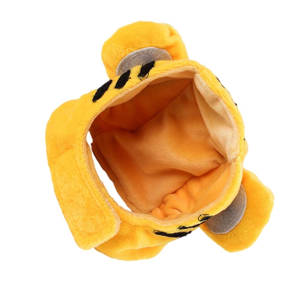 Pet Cat Tiger Pattern Hat Funny Pet Head Cap Fancy Headgear Costume view 5