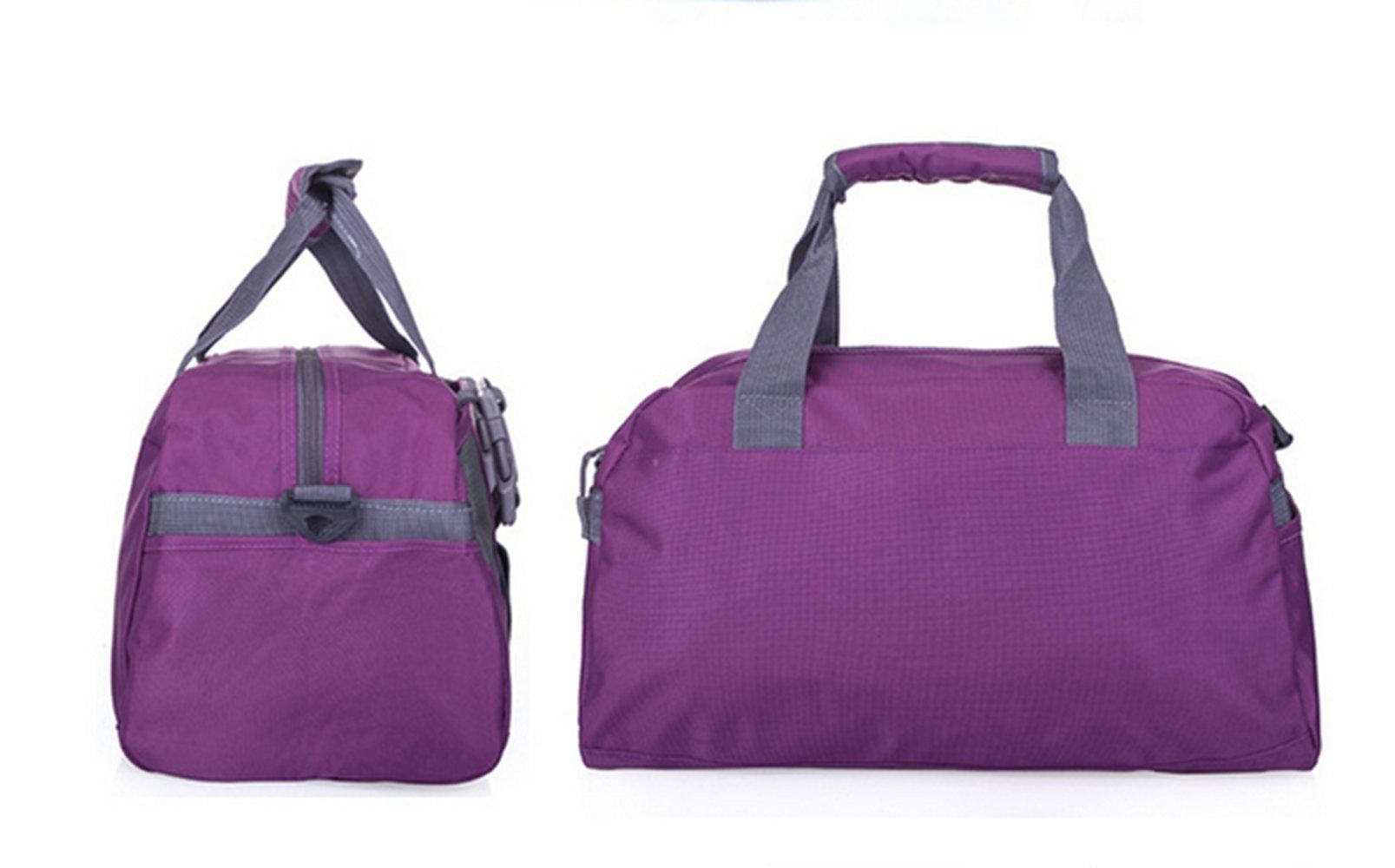 Small/Large Dance Duffle Bag For Girls Sport Gym Bags For Women Yoga Bag (Purple view 2