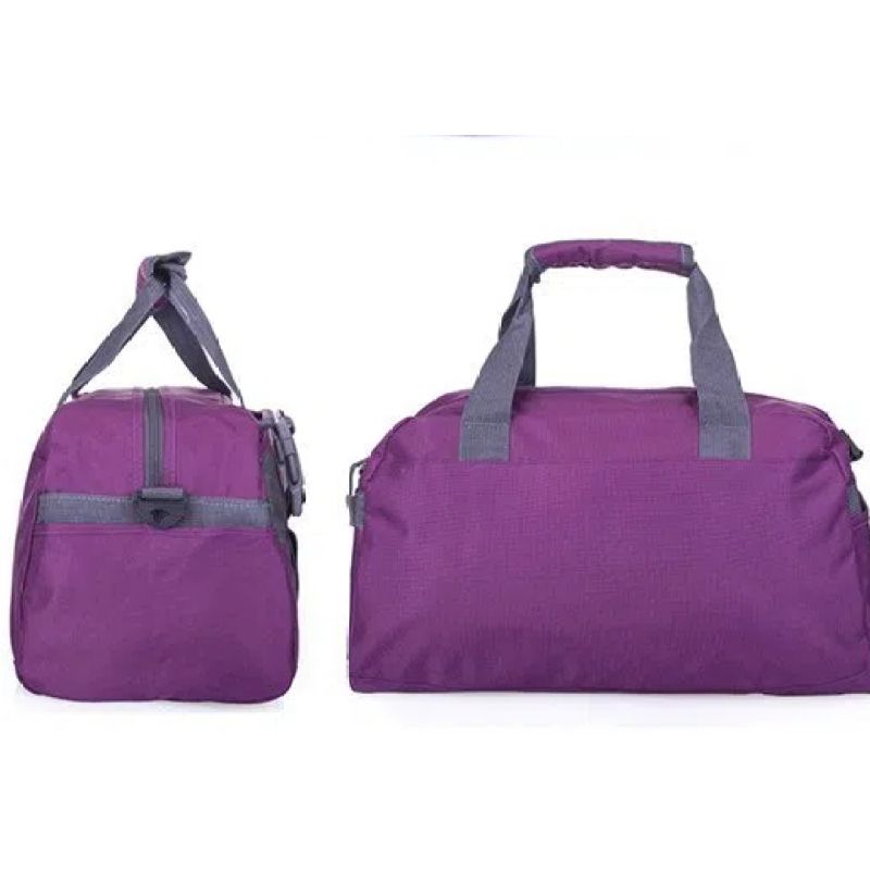 Small/Large Dance Duffle Bag For Girls Sport Gym Bags For Women Yoga Bag (Purple view 5