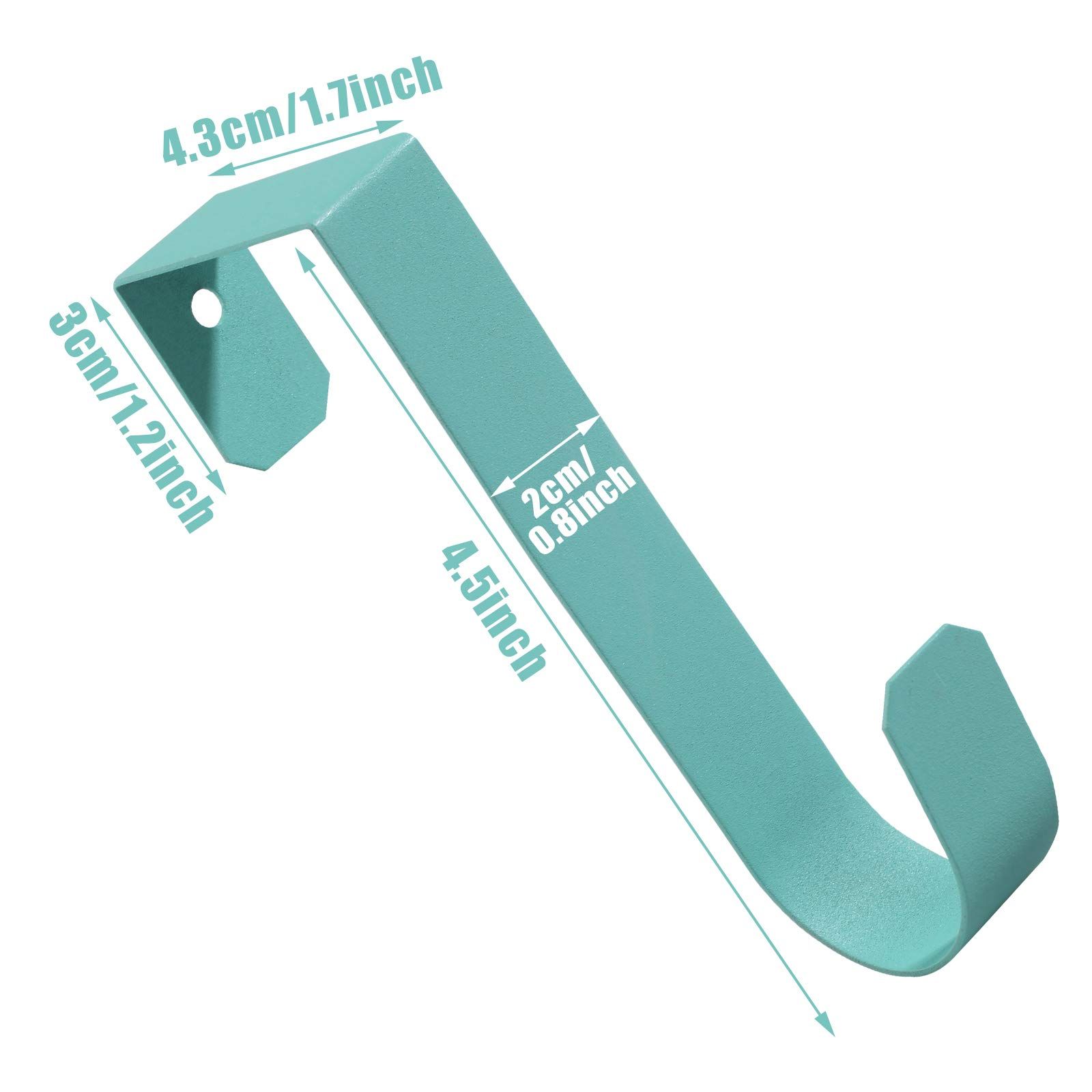 4 Pack Over The Door Hooks view 2