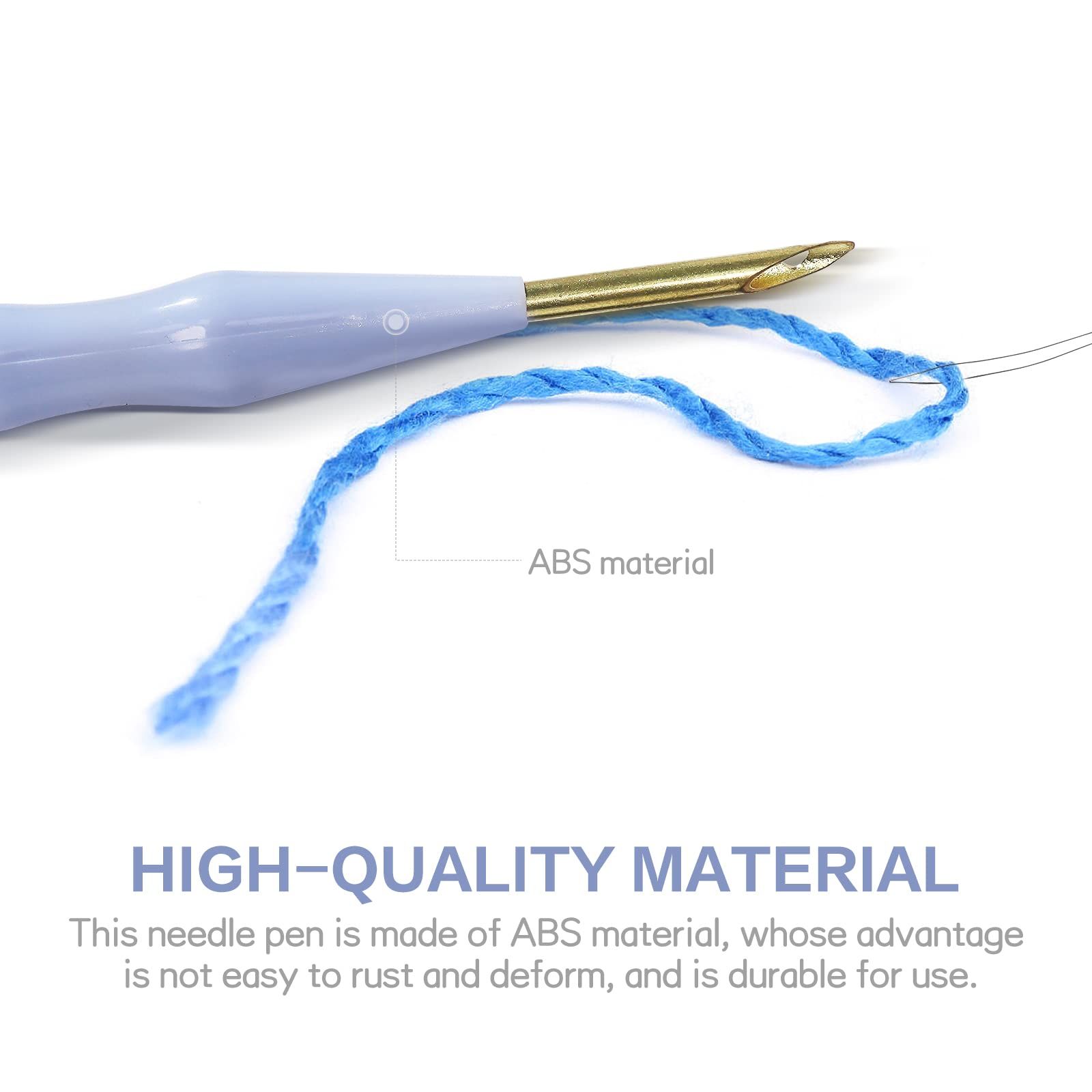 Punch Needle, Adjustable Embroidery Punch Needle, Sewing Embroidery Punch Pen view 2