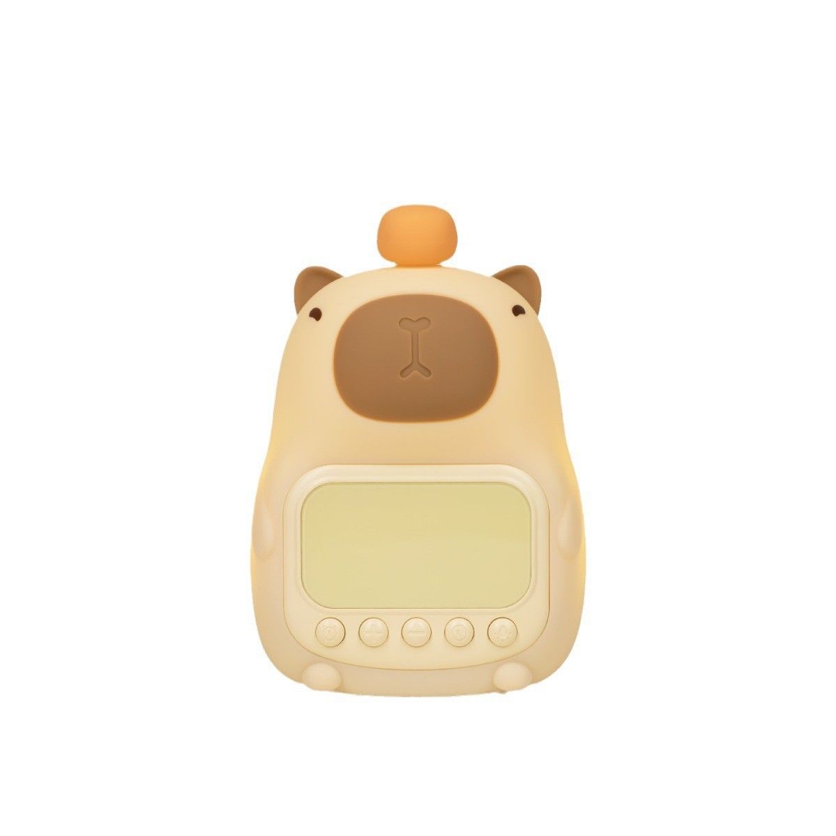 Cute Nursery Lamp, Silicone Animal Kids Baby Night Light Rechargeable Tabletop — image 1