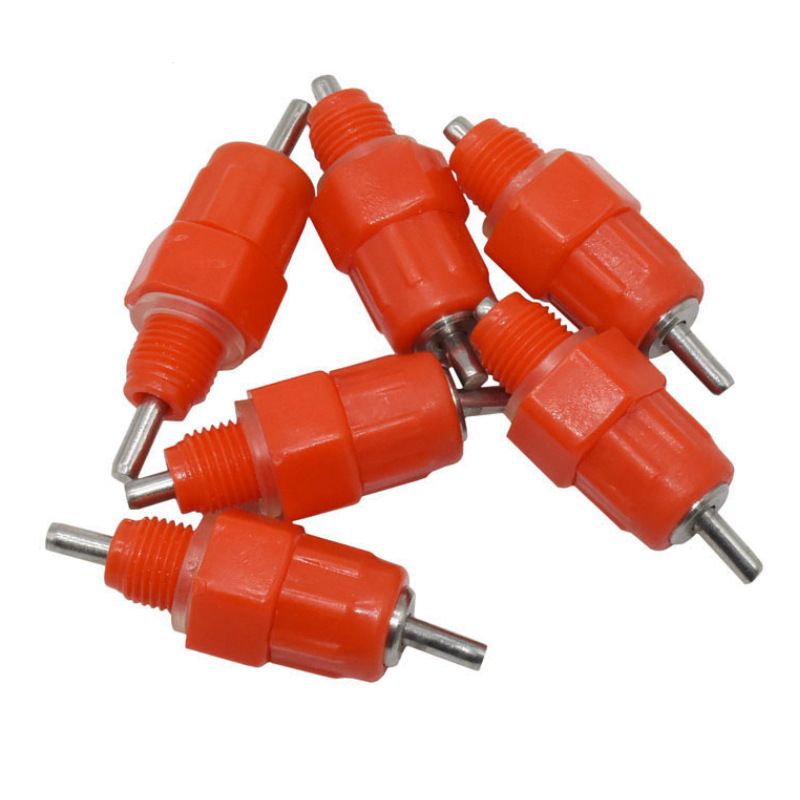 30 Pack Automatic Chicken Waterer Poultry Water Nipple Drinker Feeders Hen — image 1