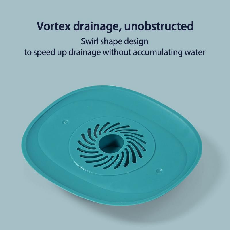 Hair Catcher Silicone Hair Stopper Square Hair Drain Cover view 3