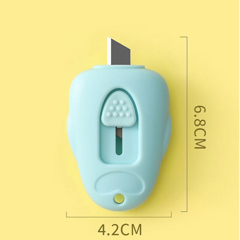 3 PCS Mini Portable Box Cutter Cute Paper Cutter Cutting Paper Blade Office view 5