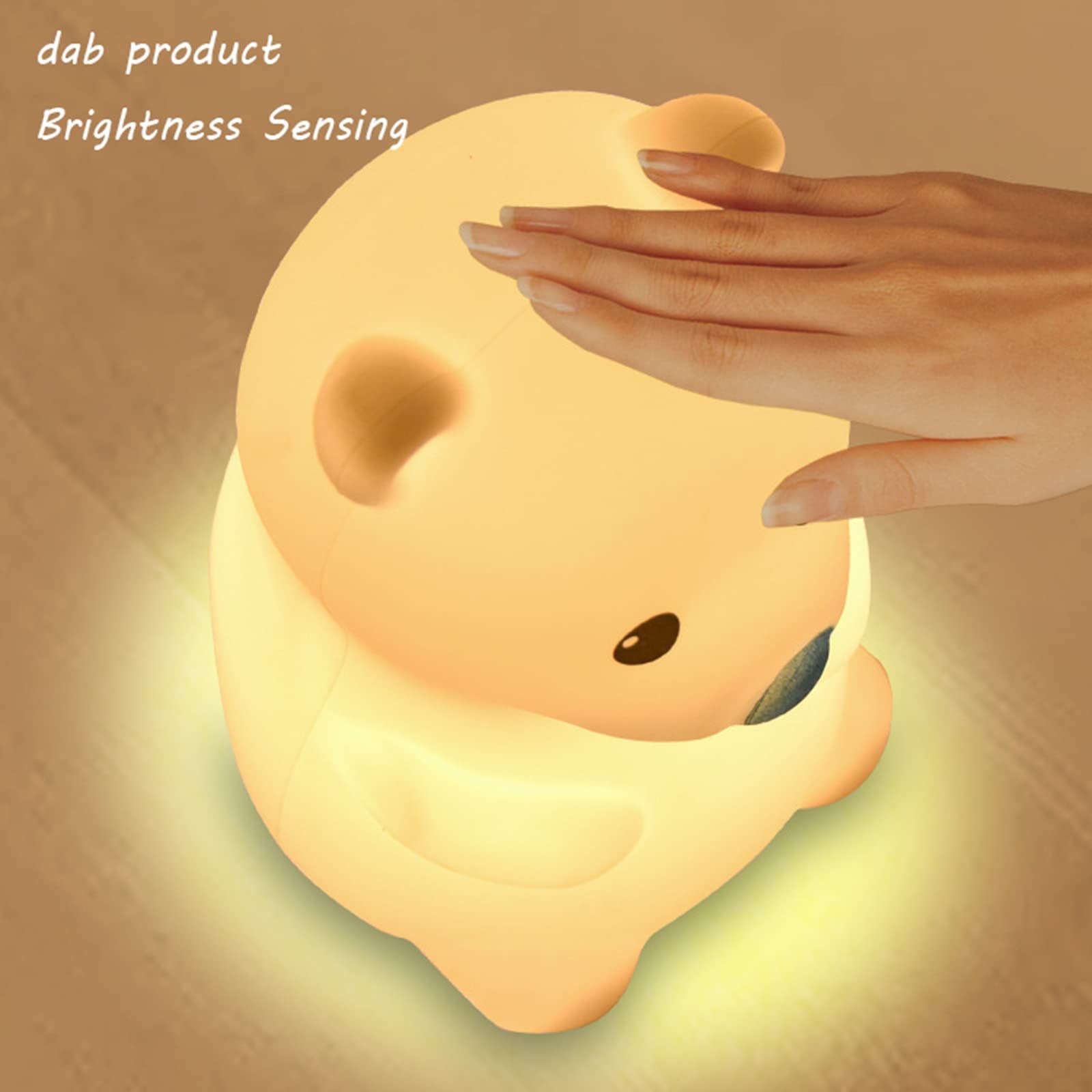 Cute Bear Kids Night Light for Kids Room view 2
