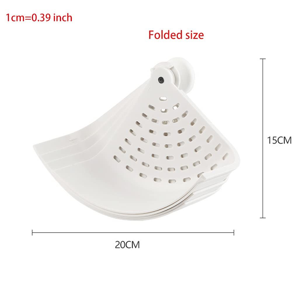White Round Foldable Cover Tent Dining Table Fly For Protection For Guard Lid view 5
