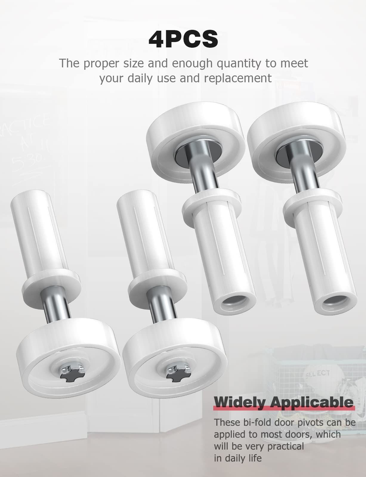 Bifold Door Hardware, Bifold Closet Door Hardware Repair Part Bi-Fold Door Top view 3