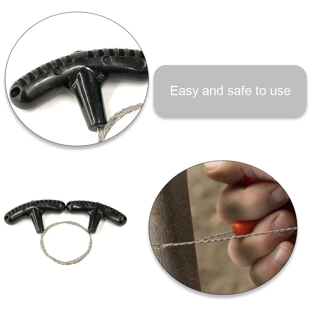 Pocket Chainsaw, Wire Saw, Rope Saw, Emergency Outdoor Survival Gear view 2