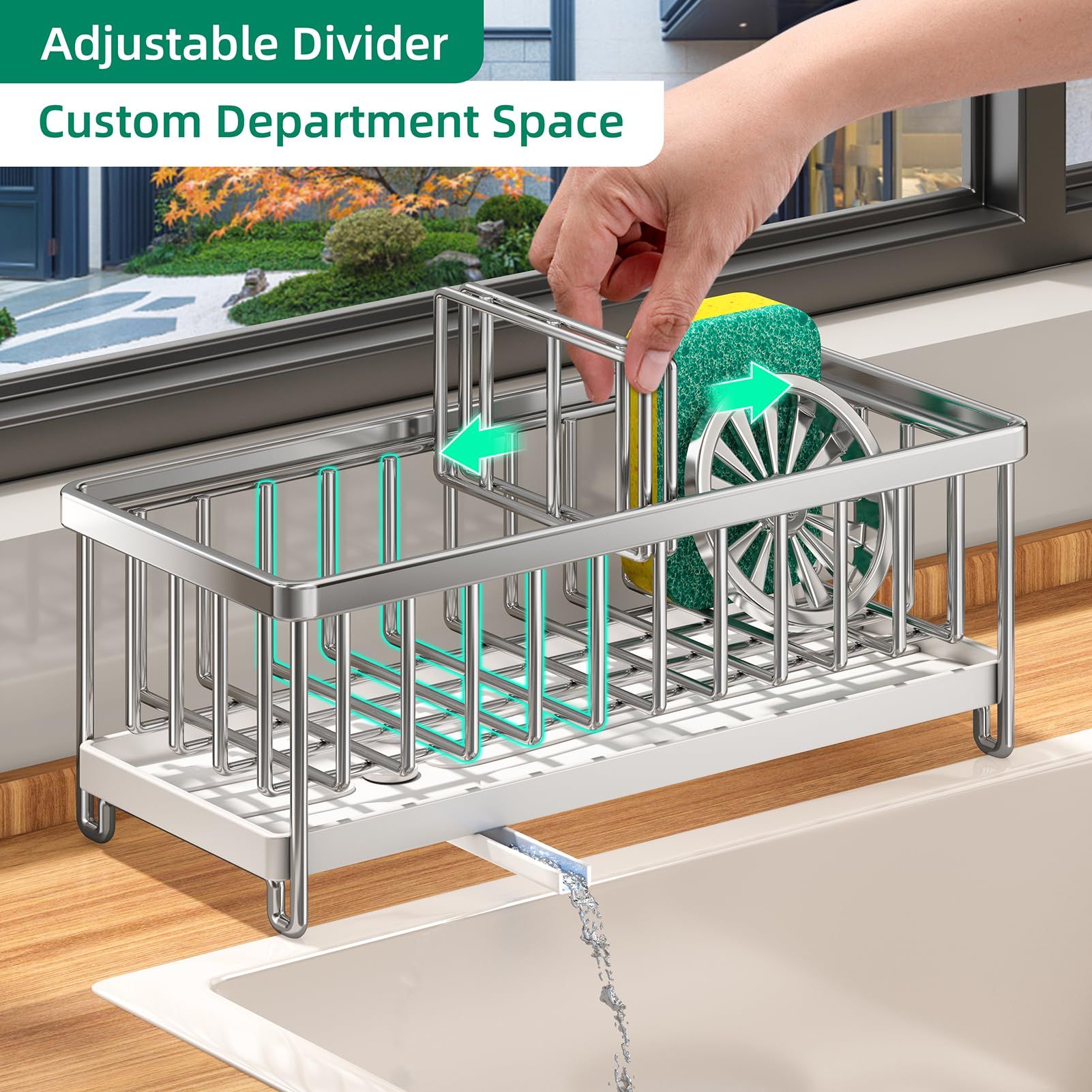 Sponge Holder for Kitchen Sink view 3