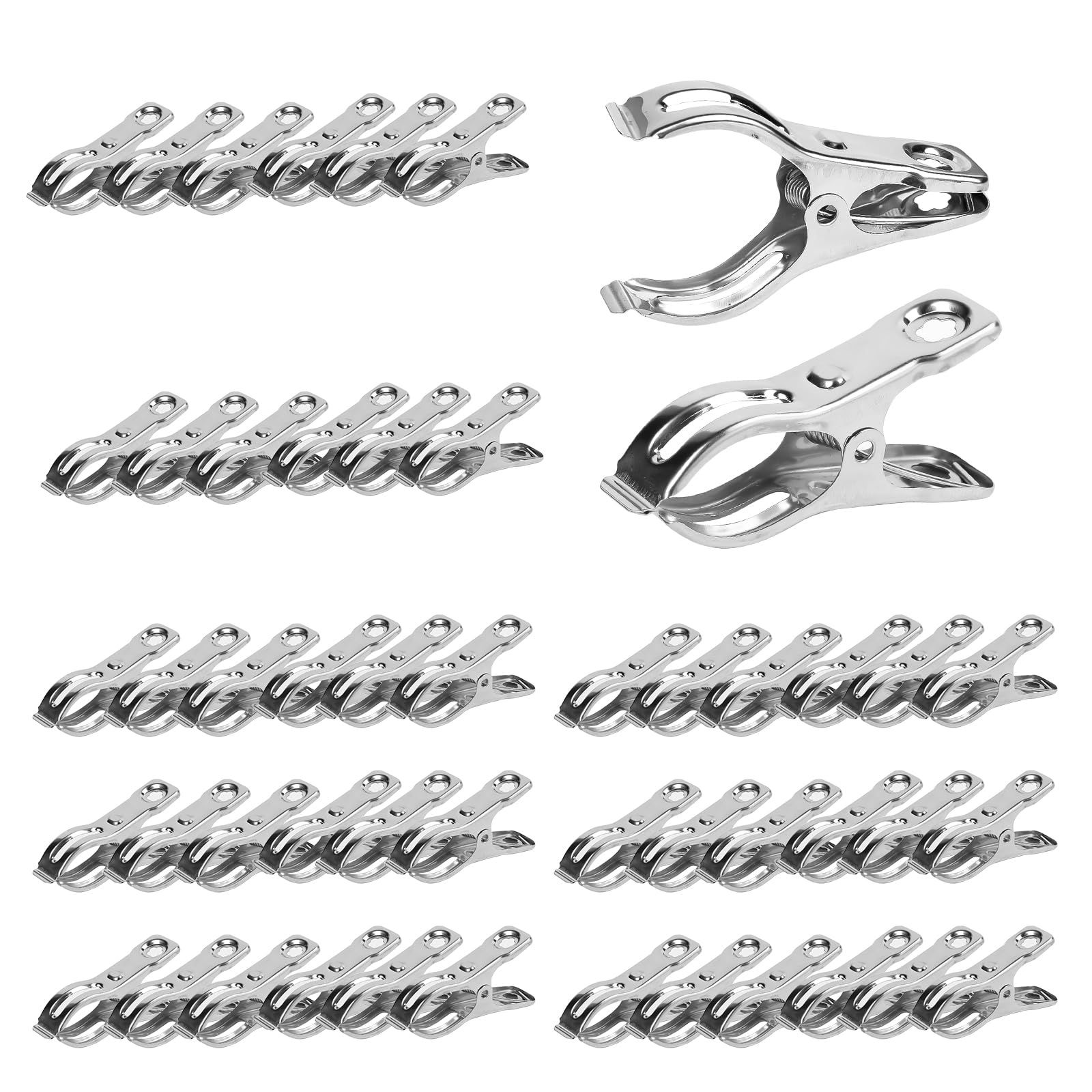 50 Pcs Garden Clips, Greenhouse Clamps, Greenhouse Clip for Netting, Heavy
