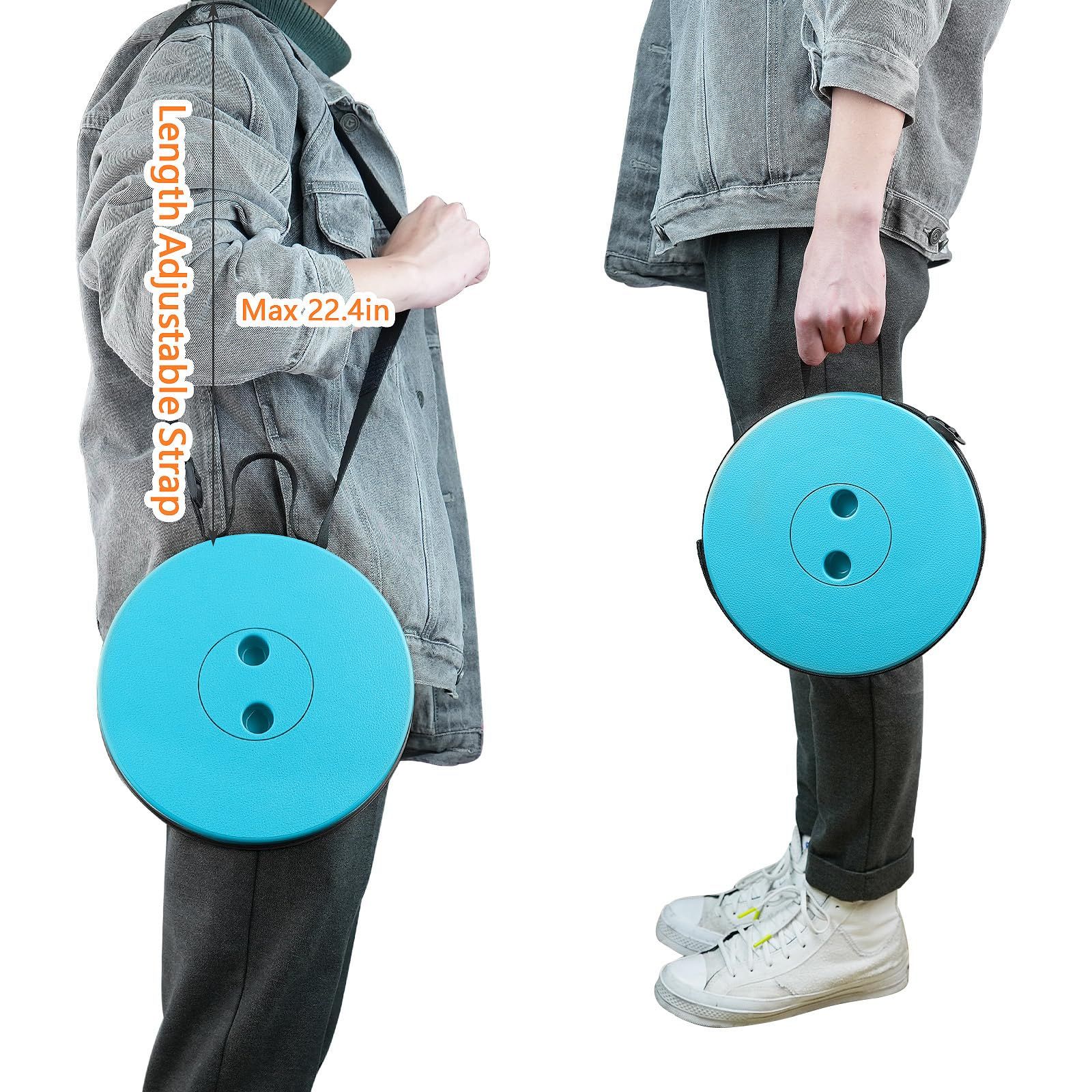 Portable Retractable Folding Telescoping Foldable Camping Stool Holds for view 2