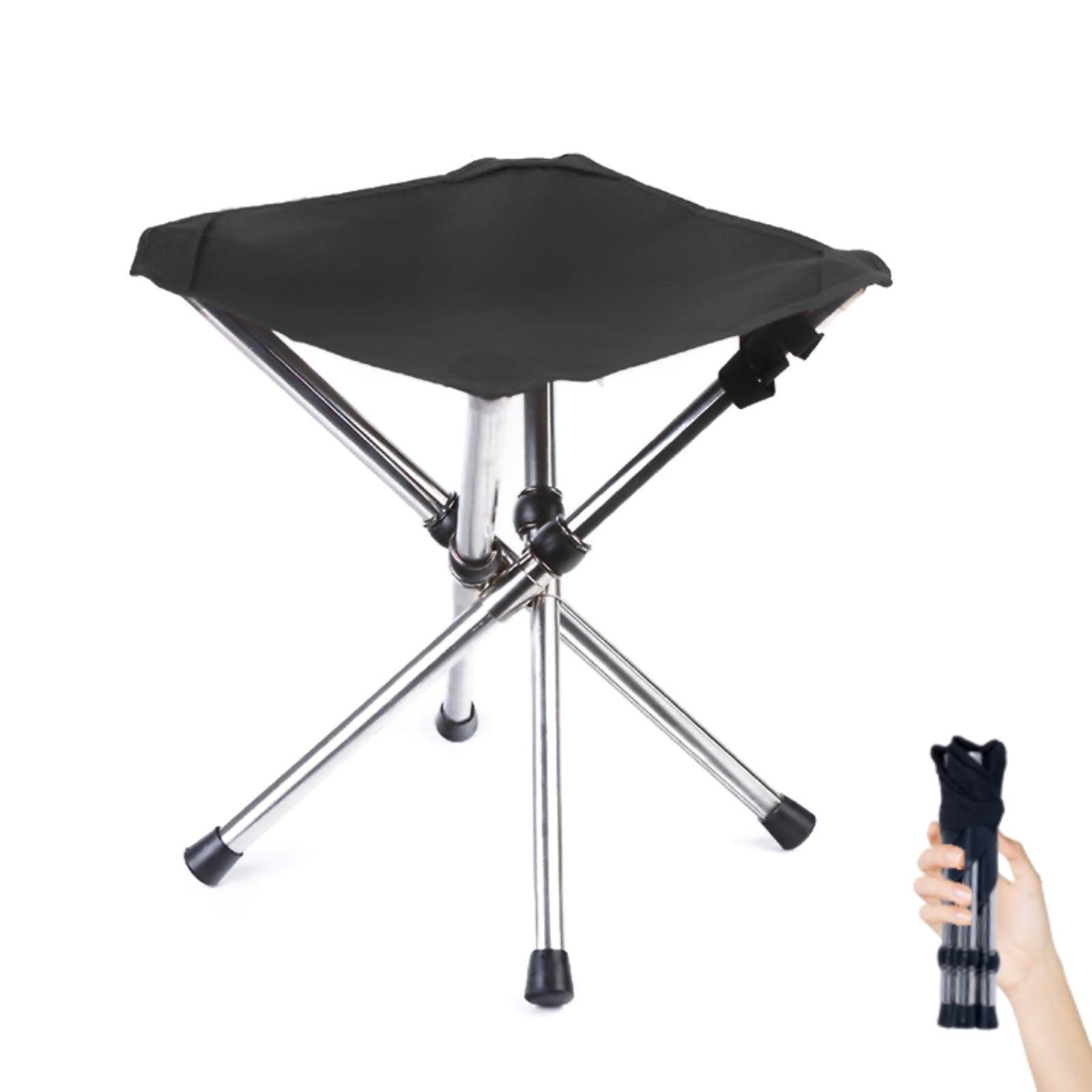 Outdoor Camping Stool Portable Folding Stool Camping Stool Small Retractable — image 1