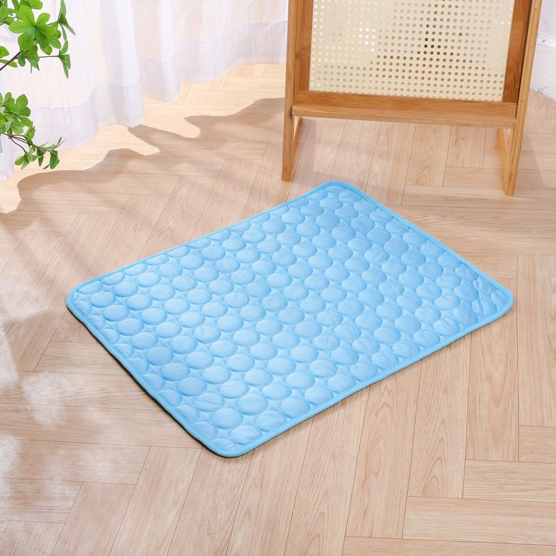 Dog Cooling Mat Self Cooling Mat for Dogs Ice Silk Cooling Pad for Dogs Water — image 1