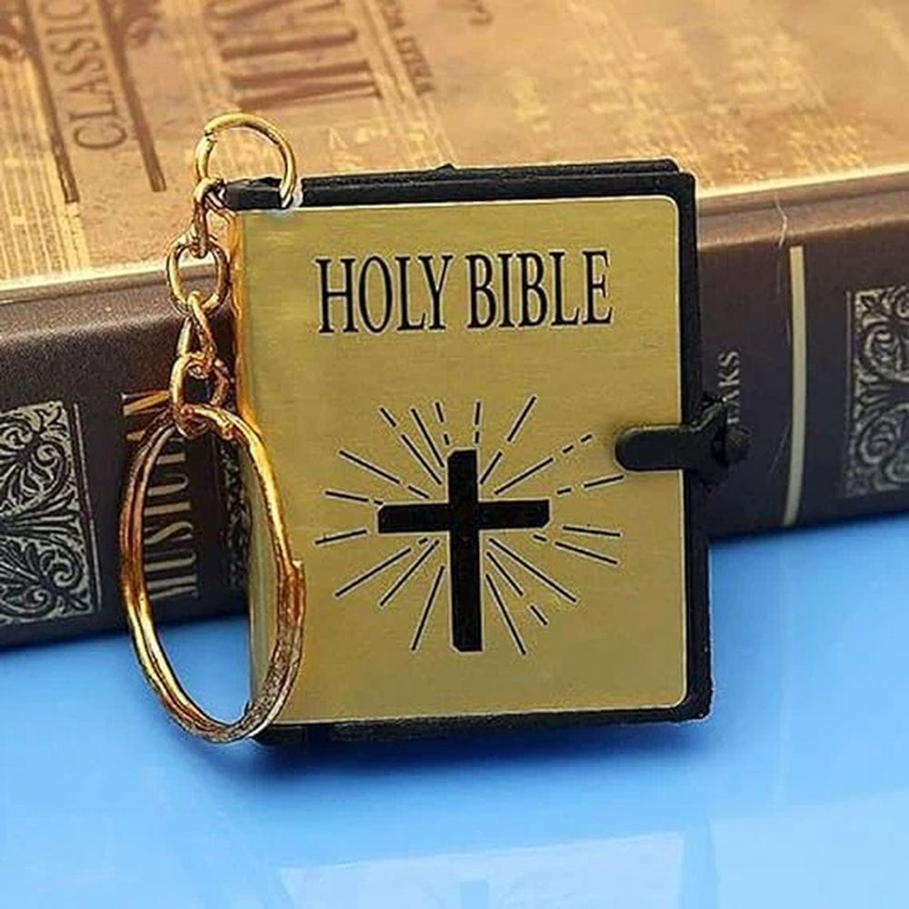 3 Pcs Keychain,Miniature Real Key Handbag Pendant Xmas Gift Religious Favors view 5