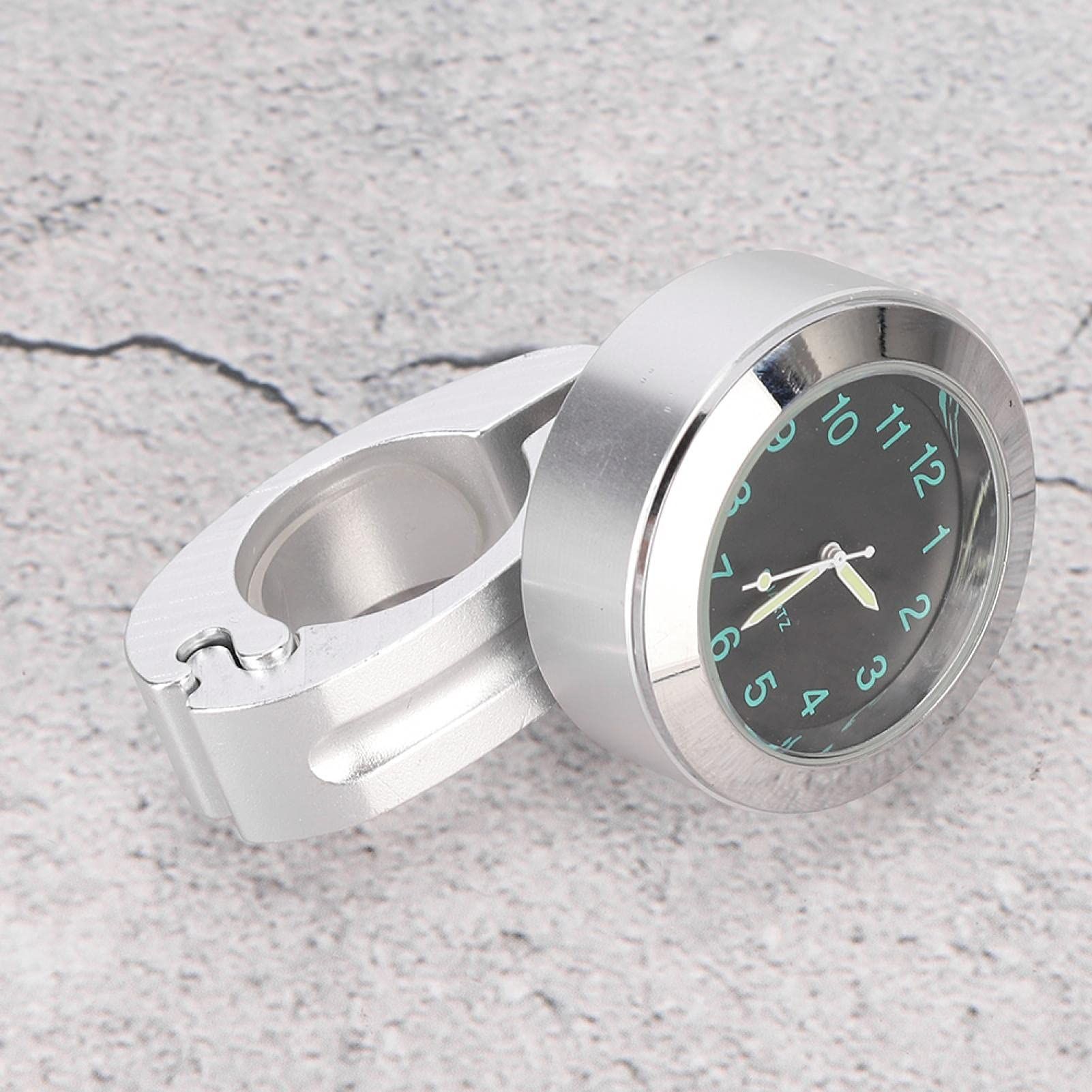 Motorcycle Handlebar Dial Clock Watch Waterproof Shockproof for Clock Watch view 2
