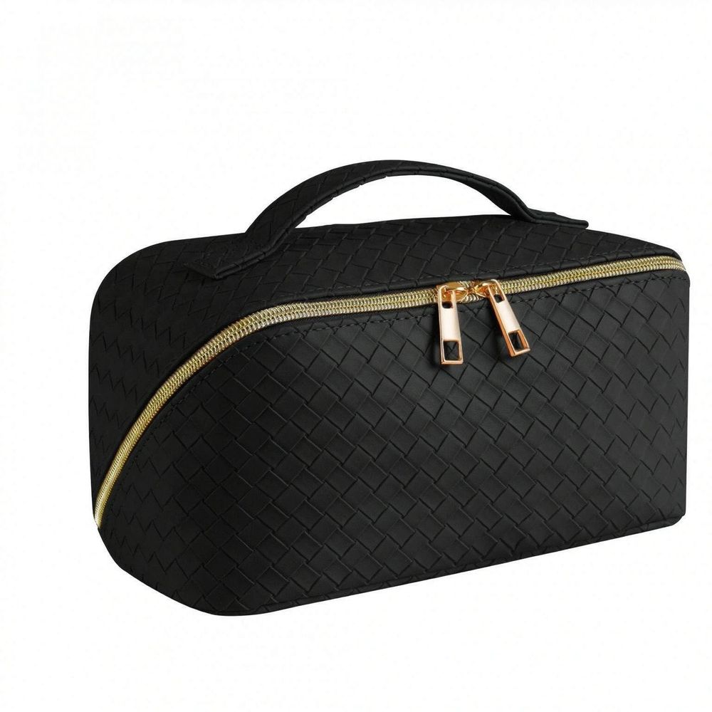 Leather Waterproof Cosmetic Bag