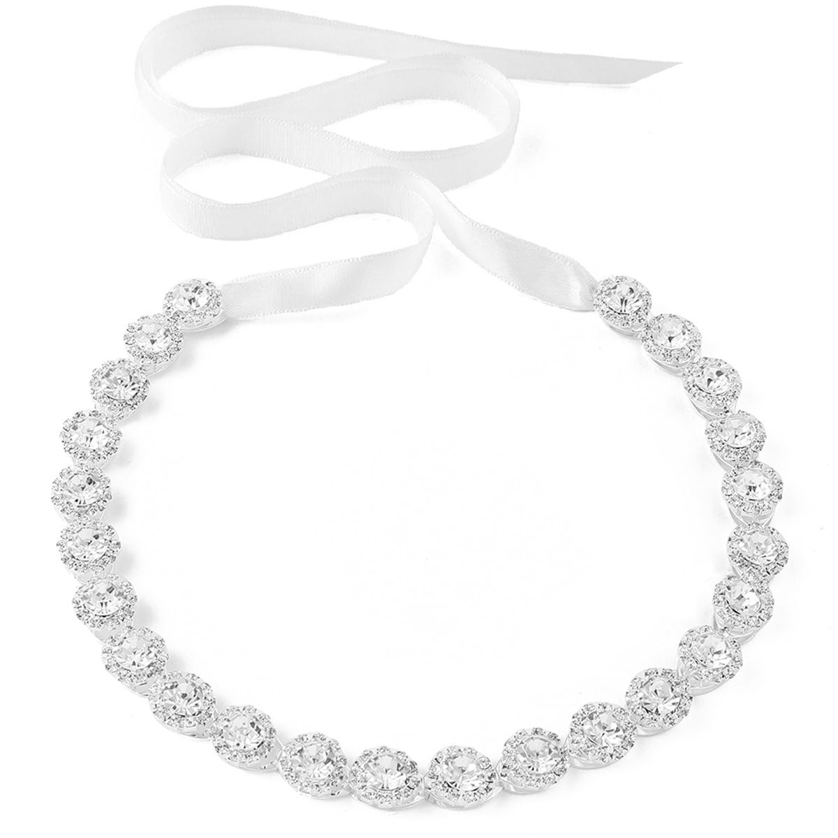 Crystal Wedding Headband Bridal Headpiece Hair Jewelry for Brides and