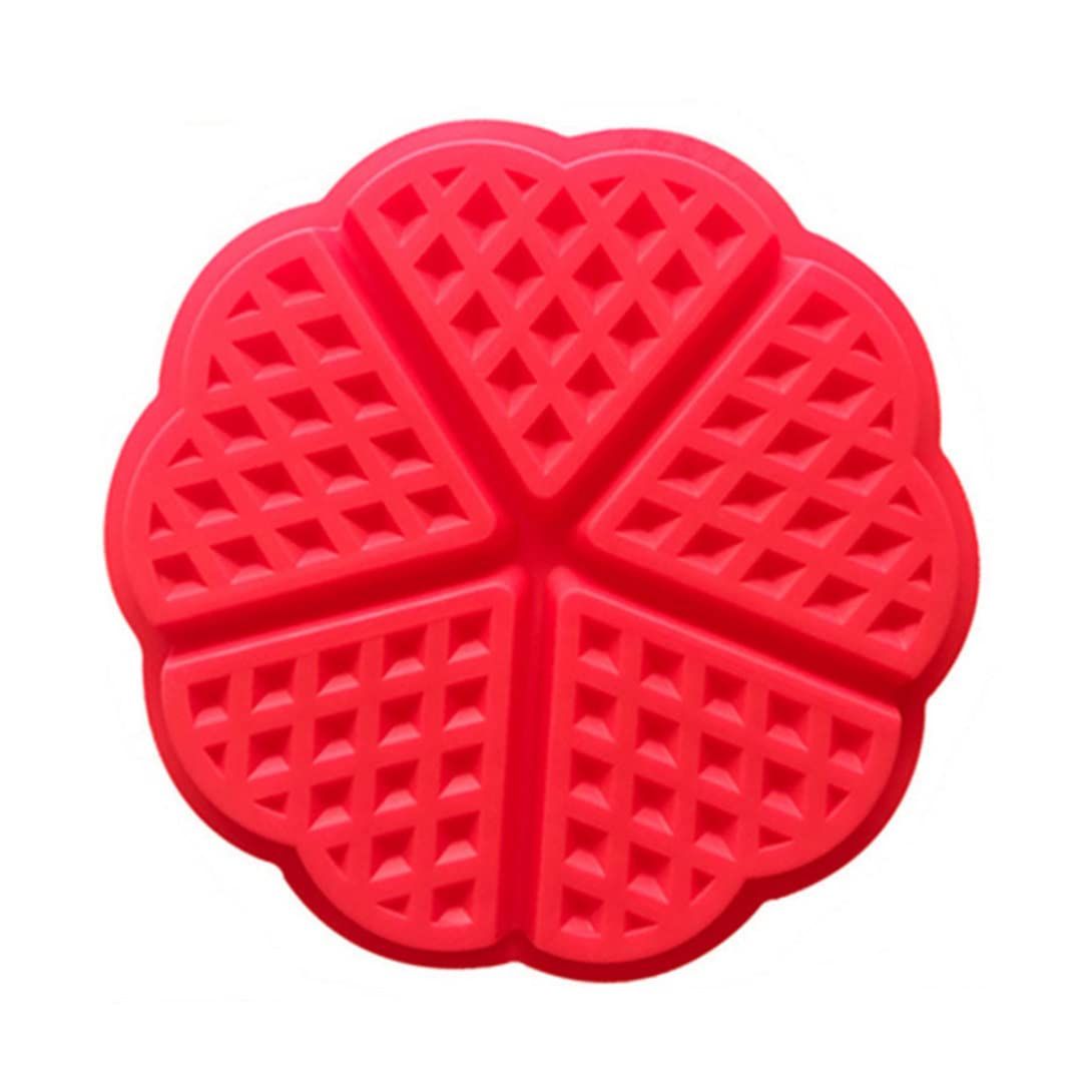 1PC Cavity Waffle Silicone Molds Baking Mould Pan DIY Bakeware Tool Nonstick view 2