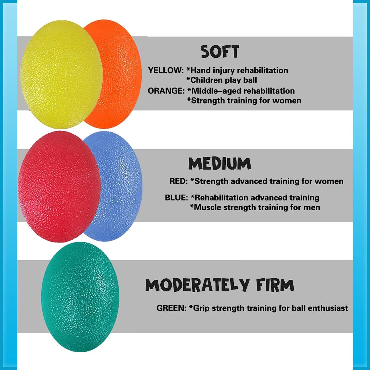 5 PCS Squeeze Balls for Hand Therapy view 3