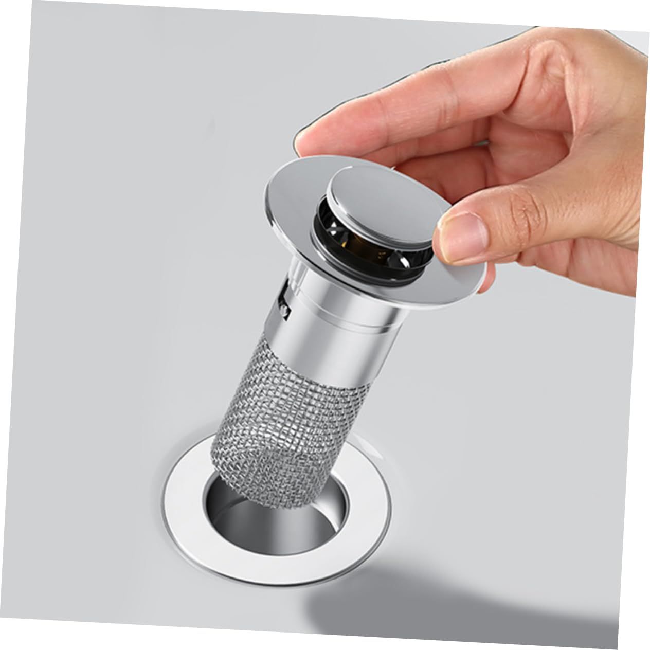 Wash Basin Drainer Washbasin Metal Washbasin Plugs Bath Tub Drain Plug Wash view 2
