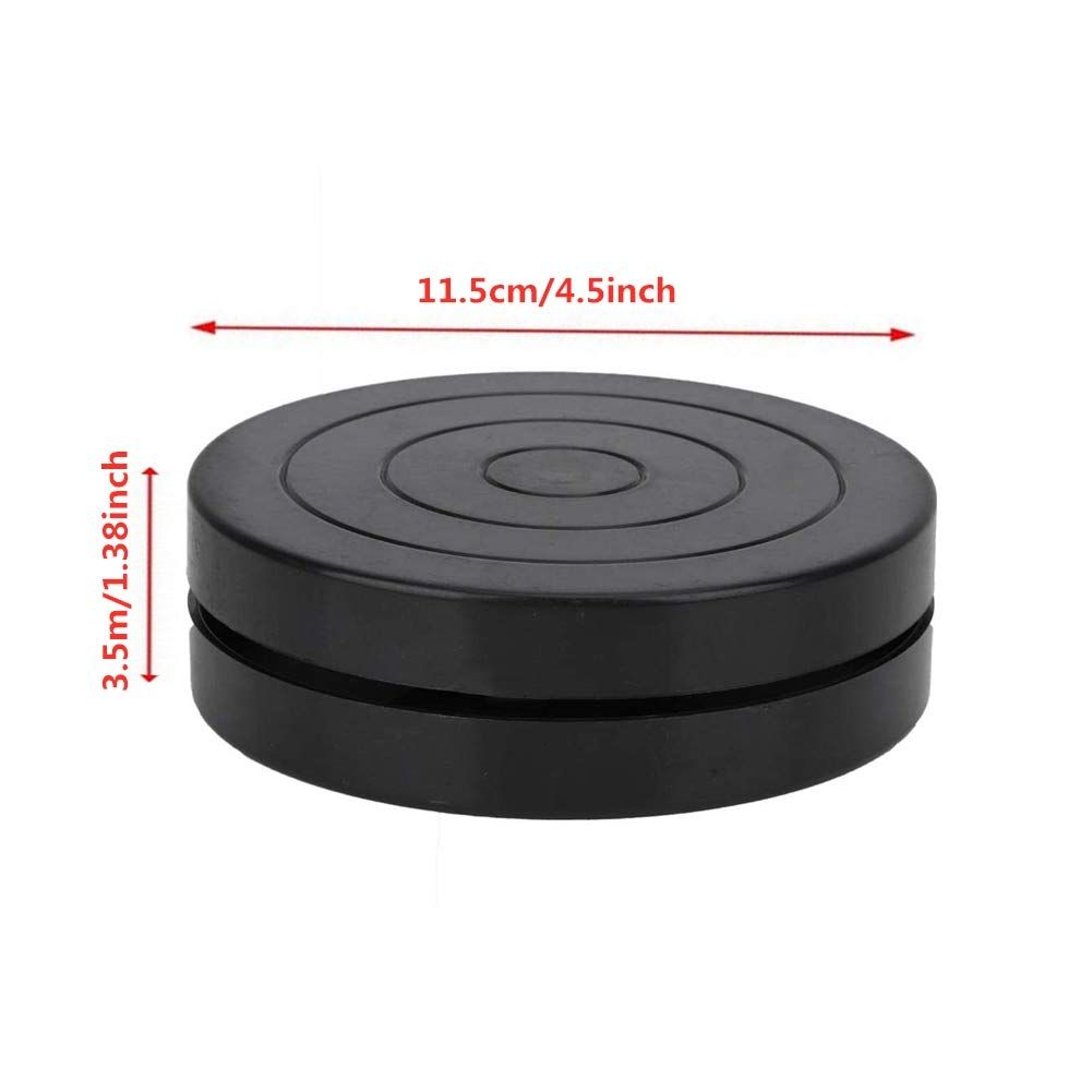 4.5/11.5cm Diameter Sculpting Wheel TurntablePlastic Turntable for DIY view 2