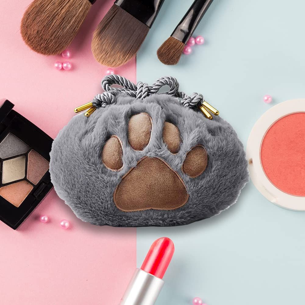 Cosmetic Bag Cat Paw Creative Bags Makeup Bag for Women and Girls for Wed view 3