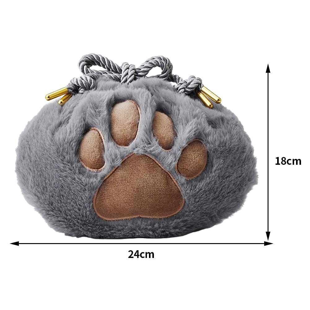 Cosmetic Bag Cat Paw Creative Bags Makeup Bag for Women and Girls for Wed view 4