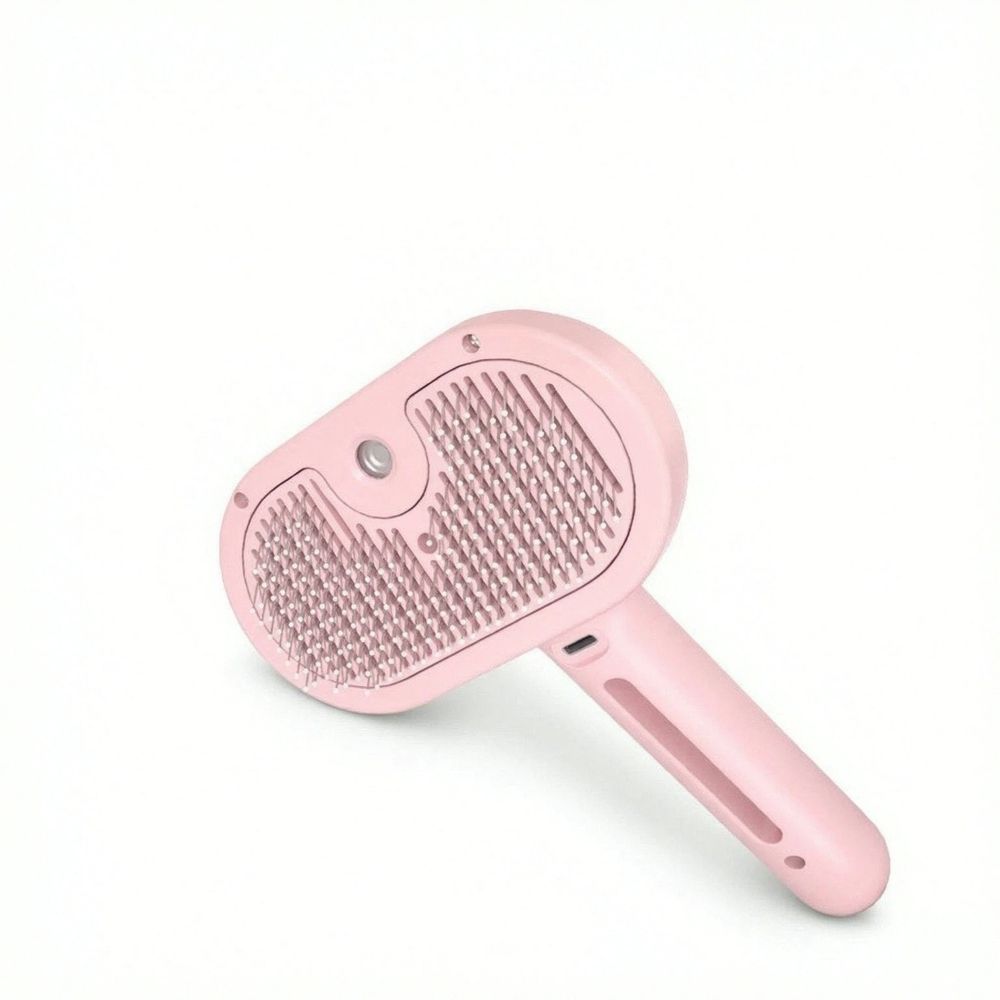 Cat Steam Brush Cat Hair Brush for Shedding Cat Grooming Steamy Brush with — image 1