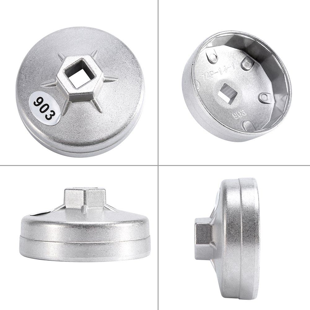 Special tool for disassembly and assembly of cap type oil filter view 2