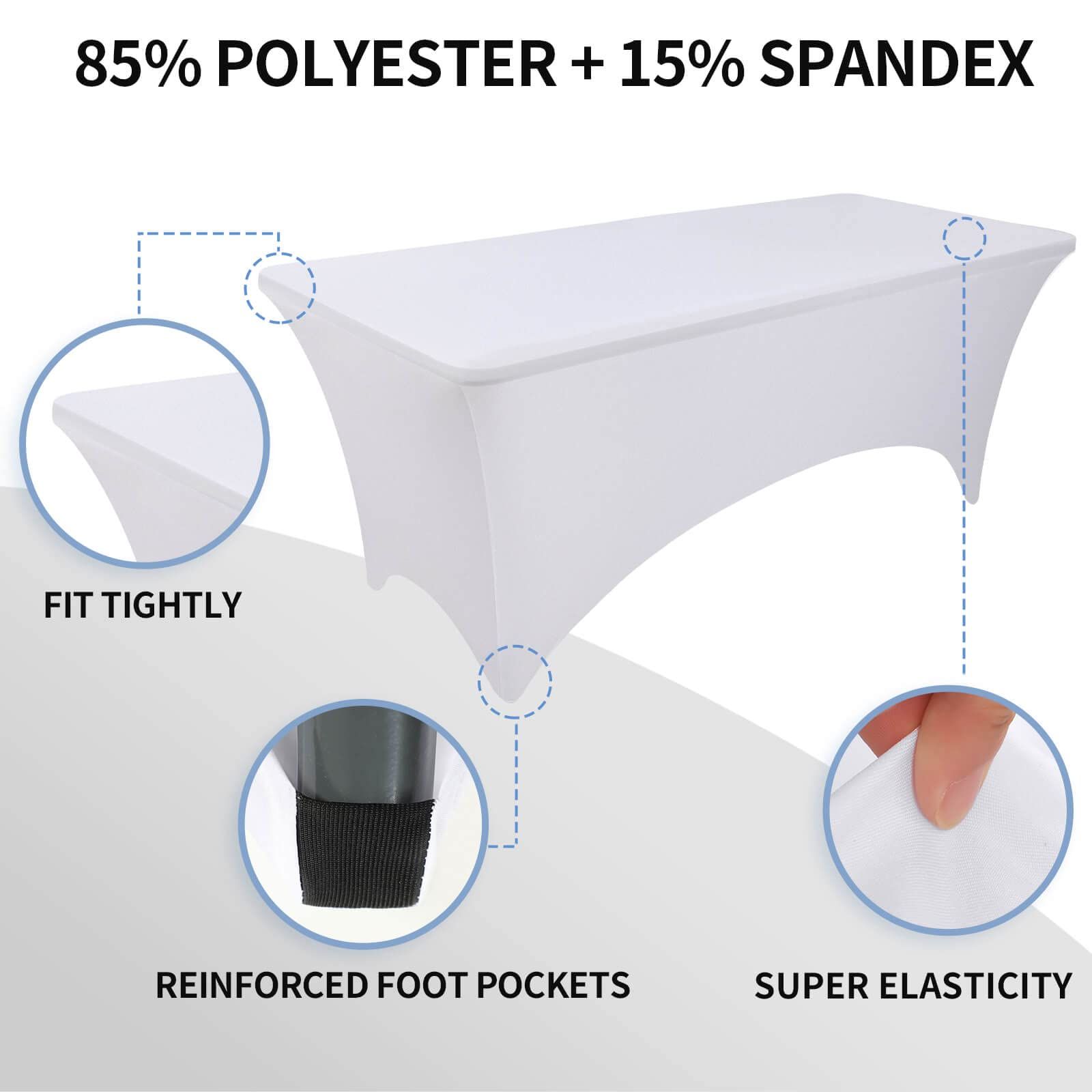 122*76*76cm Elastic Spandex Massage Bed Table Cover view 2